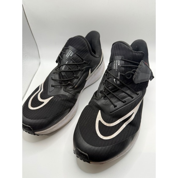 Nike Zoom Pegasus FlyEase Women's Black Running Shoes DJ5230 001 Size 10 - Picture 4 of 9
